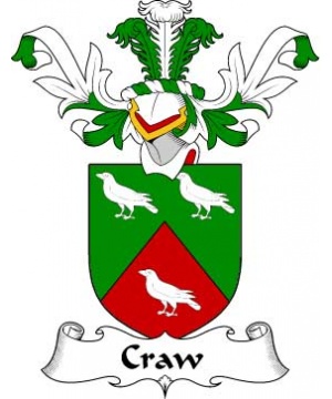 Scottish/C/Craw-or-Crow-Crest-Coat-of-Arms