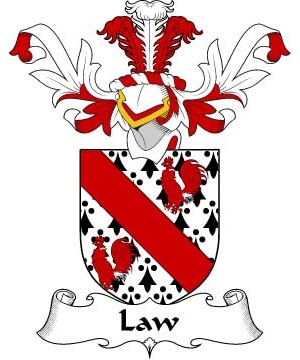 Scottish/L/Law-(Burntoun-Fife)-Crest-Coat-of-Arms