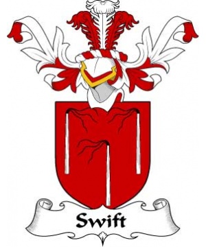 Scottish/S/Swift-or-Swifte-Crest-Coat-of-Arms