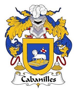 Spanish/C/Cabanilles-or-Cabanillas-Crest-Coat-of-Arms