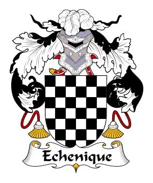 Spanish/E/Echenique-Crest-Coat-of-Arms