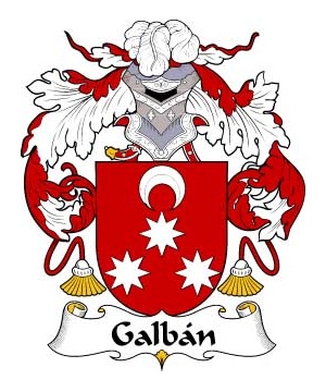 Spanish/G/Galban-or-Galvan-Crest-Coat-of-Arms