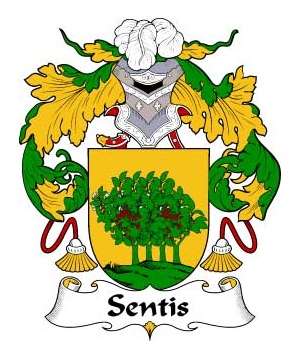 Spanish/S/Sentis-Crest-Coat-of-Arms