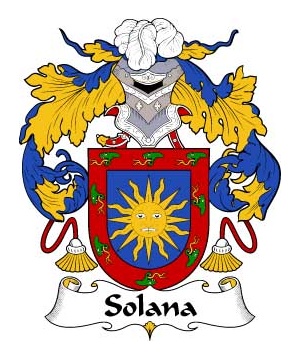 Spanish/S/Solana-or-Solano-Crest-Coat-of-Arms