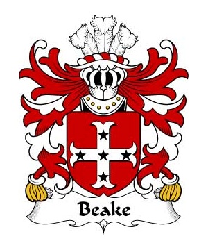 Welsh/B/Beake-(of-Caernarfon)-Crest-Coat-of-Arms