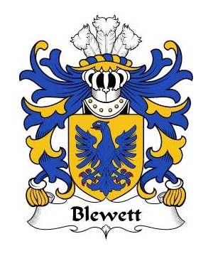 Welsh/B/Blewett-(Lords-of-Raglan)-Crest-Coat-of-Arms