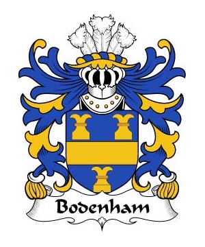 Welsh/B/Bodenham-(of-Rotherwas-Hereforshire)-Crest-Coat-of-Arms