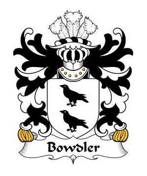 Welsh/B/Bowdler-(of-Brompton-Montgomeryshire)-Crest-Coat-of-Arms