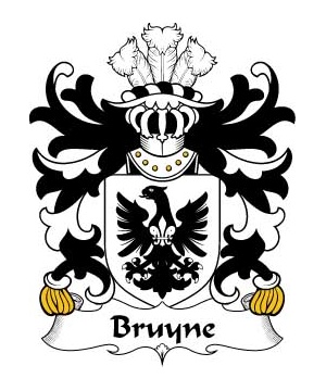 Welsh/B/Bruyne-(of-Cardiganshire)-Crest-Coat-of-Arms