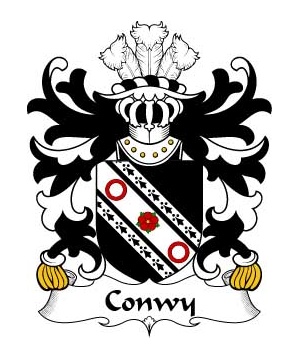 Welsh/C/Conwy-(of-Bodrhyddan-Flint)-Crest-Coat-of-Arms
