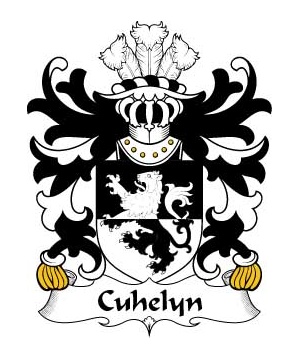 Welsh/C/Cuhelyn-(OF-MOCHNANT-Denbighshire)-Crest-Coat-of-Arms