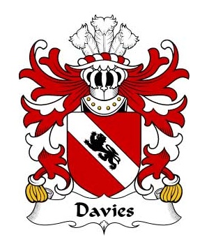 Welsh/D/Davies-(Robert-of-Gwysanau-Flint)-Crest-Coat-of-Arms