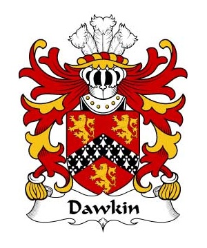 Welsh/D/Dawkin-(of-Abergavenny-Monmouthshire)-Crest-Coat-of-Arms