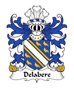 Welsh/D/Delabere-(of-Kinnersley-and-Tibberton-Herefordshire)-Crest-Coat-of-Arms