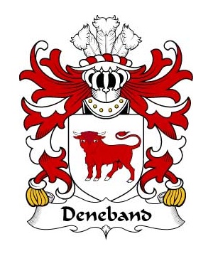 Welsh/D/Deneband-(or-DENEBAUD-of-Gwent)-Crest-Coat-of-Arms