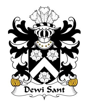 Welsh/D/Dewi-Sant-(Saint-David)-Crest-Coat-of-Arms