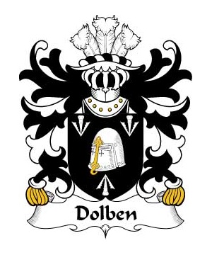 Welsh/D/Dolben-(of-Segrwyd-Denbighshire)-Crest-Coat-of-Arms