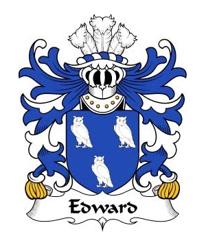 Welsh/E/Edward-(AP-RHYS)-Crest-Coat-of-Arms