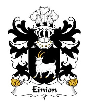 Welsh/E/Einion-(AP-CELYNIN--of-Llwydiarth)-Crest-Coat-of-Arms