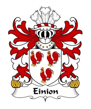 Welsh/E/Einion-(SAIS--AP-RHYS-AP-HYWEL)-Crest-Coat-of-Arms