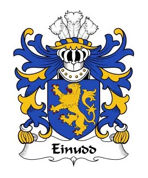 Welsh/E/Einudd-(GWERNGWY--of-Dyffryn-Clwyd)-Crest-Coat-of-Arms