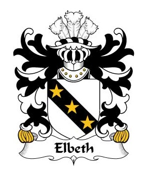 Welsh/E/Elbeth-(William-Lord-of-or-d'Elboeuf)-Crest-Coat-of-Arms