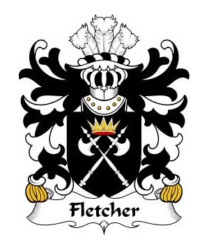 Welsh/F/Fletcher-(of-Denbighshire)-Crest-Coat-of-Arms