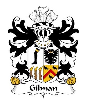 Welsh/G/Gilman-(Claims-descent-from-Cilmin-Troed-ddu)-Crest-Coat-of-Arms