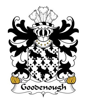 Welsh/G/Goodenough-(or-Gwdinwch-of-Caernarfonshire)-Crest-Coat-of-Arms