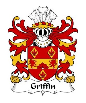 Welsh/G/Griffin-(of-Penrith-anglicized-form-of-Gruffudd)-Crest-Coat-of-Arms