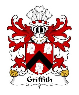 Welsh/G/Griffith-(of-Penrhyn-descended-from-Gwilym-)-Crest-Coat-of-Arms