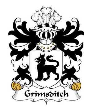 Welsh/G/Grimsditch-(of-Rhuddlan-Flint)-Crest-Coat-of-Arms