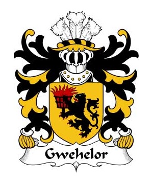 Welsh/G/Gwehelor-(lord-of-Llantrisaint-Monmouthshire)-Crest-Coat-of-Arms