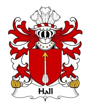 Welsh/H/Hall-(of-Pembrokeshire)-Crest-Coat-of-Arms