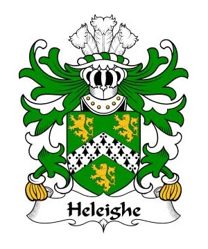 Welsh/H/Heleighe-(Helegh-Heley-of-Flint)-Crest-Coat-of-Arms