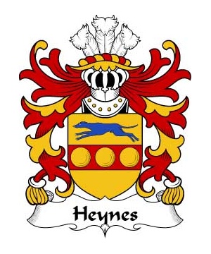 Welsh/H/Heynes-(of-Stretton-Shropshire-ap-John-Heynes)-Crest-Coat-of-Arms