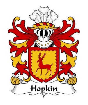 Welsh/H/Hopkin-(DAVID--of-Dan-y-graig-Swansea)-Crest-Coat-of-Arms