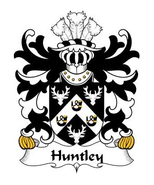 Welsh/H/Huntley-(of-Hadnock-Monmouthshire)-Crest-Coat-of-Arms