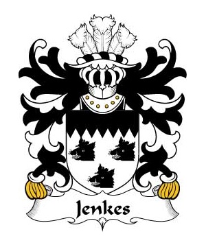 Welsh/J/Jenkes-(of-Wolverton-Shropshire)-Crest-Coat-of-Arms