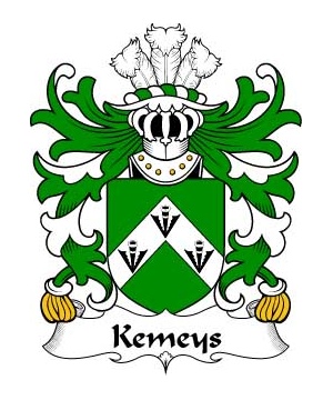 Welsh/K/Kemeys-(of-Montgomeryshire)-Crest-Coat-of-Arms