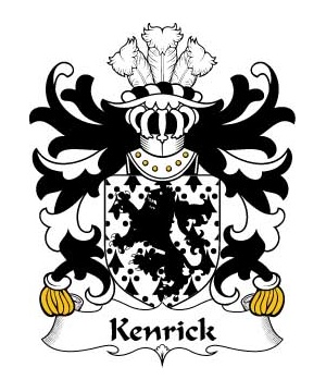 Welsh/K/Kenrick-(of-Acton-Burnell-and-Owre-Shropshire)-Crest-Coat-of-Arms