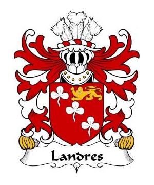 Welsh/L/Landres-(or-Landry-of-Llanddowror-Carmanthenshire)-Crest-Coat-of-Arms