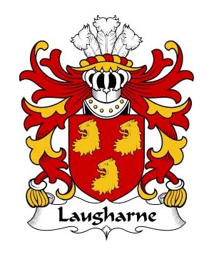 Welsh/L/Laugharne-(of-St.-Brides-Pembrokeshire)-Crest-Coat-of-Arms