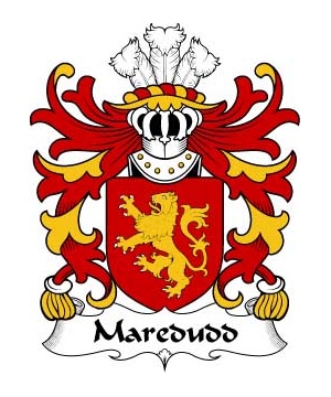 Welsh/M/Maredudd-(or-Meredith-AP-BLEDDYN-AP-CYNFYN)-Crest-Coat-of-Arms