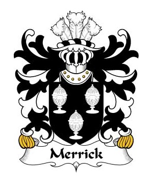 Welsh/M/Merrick-(Rhys-ap-Meurig-of-Glamorgan)-Crest-Coat-of-Arms