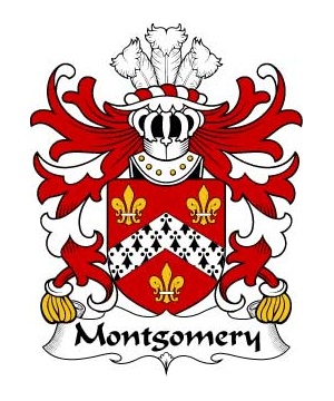 Welsh/M/Montgomery-(Sir-John-of-Walys)-Crest-Coat-of-Arms