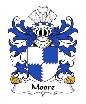 Welsh/M/Moore-(lords-of-Crick-Monmouthshire)-Crest-Coat-of-Arms