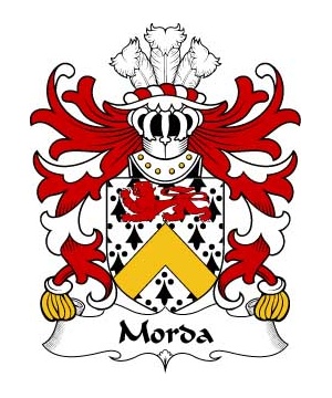 Welsh/M/Morda-(FRYCH-lord-of-Cil-y-cwm)-Crest-Coat-of-Arms