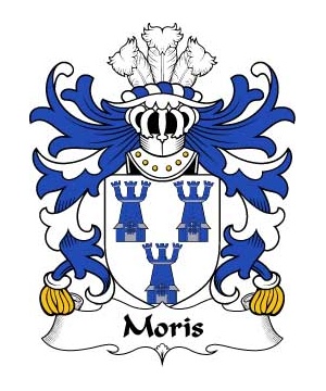 Welsh/M/Moris-(of-Caswilia-Brawdy-Pembrokeshire)-Crest-Coat-of-Arms