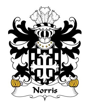 Welsh/N/Norris-(Sir-John-of-Pen-llin-Glamorgan)-Crest-Coat-of-Arms